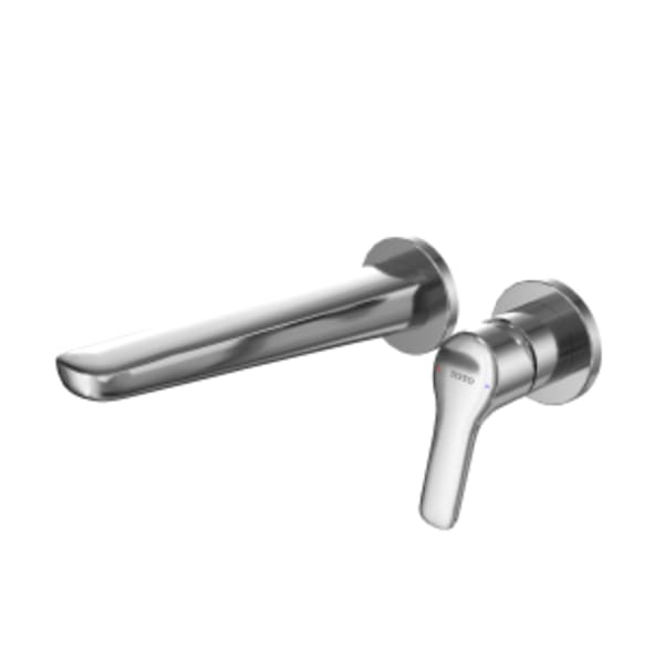 TOTO® GS 1.2 GPM Wall-Mount Single-Handle Bathroom Faucet with COMFORT GLIDE™ Technology, Polished Chrome - TLG03308U#CP