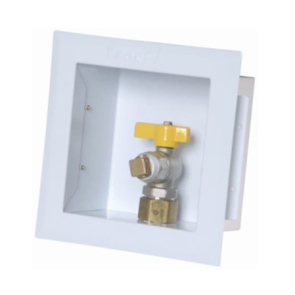 Metal Wall Box w/ 1/2" Vlv AutoSnap