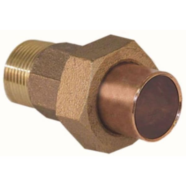 1" Copper Sweat Fittings - Union CxM C x MPT