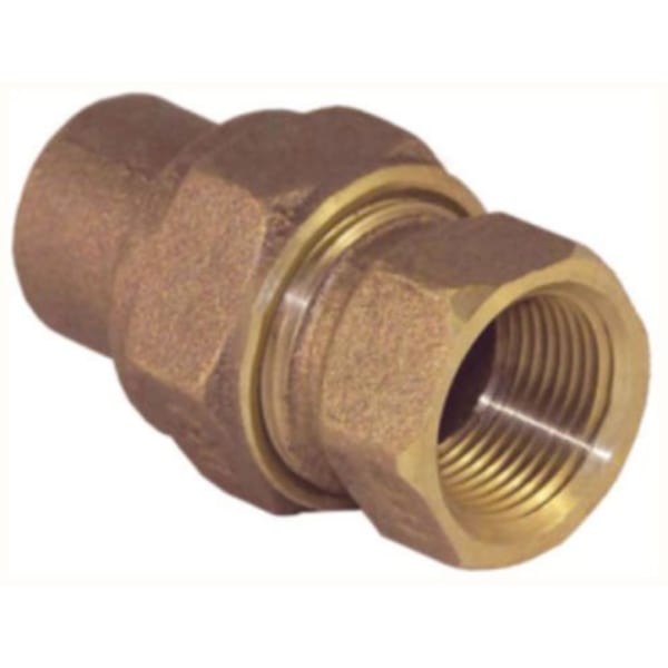 3/4" Copper Sweat Fittings - Union CxF C x FPT