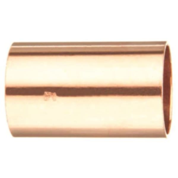 1/2" Copper Fittings - Cleaned & Bagged - Repair Coupling - No Stop C x C