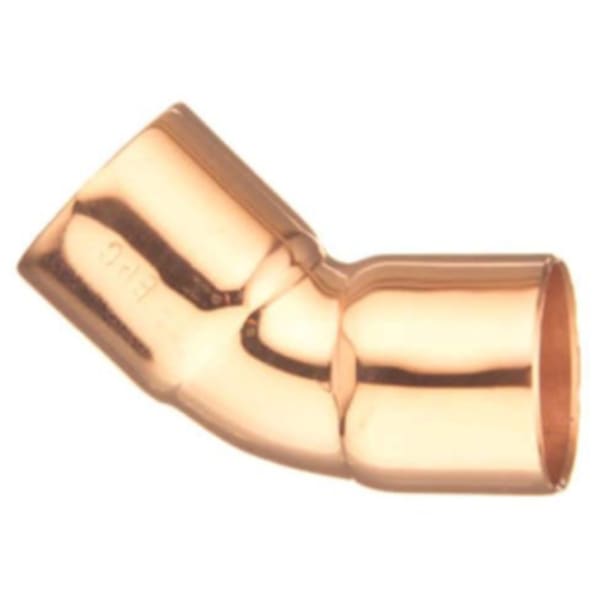 4" Copper Fittings - Cleaned & Bagged - 45 Degree Elbow C x C