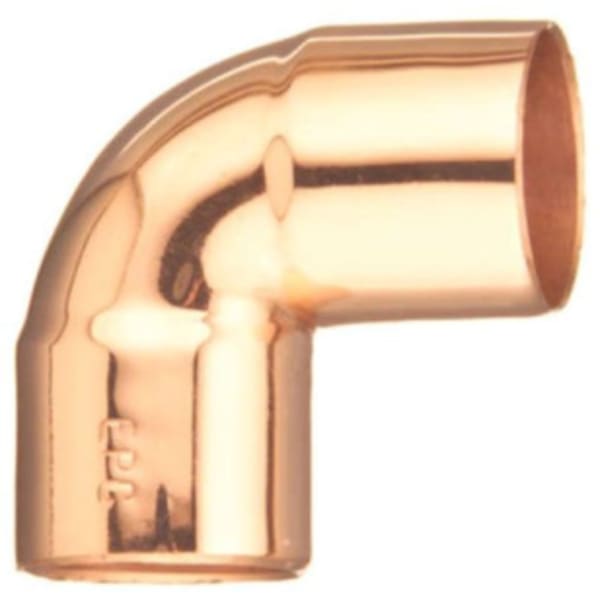 1/2" Copper Fittings - Cleaned & Bagged - 90 Degree Elbow C x C