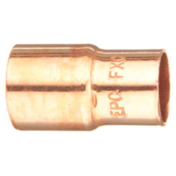 1-1/4" x 1/2" Copper Fittings - Cleaned & Bagged - Fitting Reducer Ftg x C