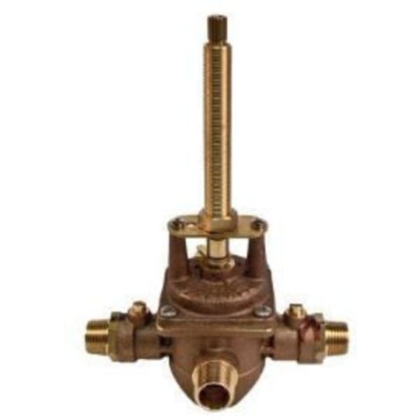 Newport Brass - 3-Port, Pressure Balancing 1/2" Male Threaded/Soldered