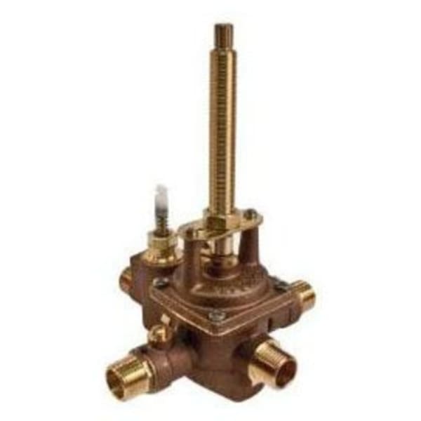 Newport Brass - 4-Port, Pressure Balancing 1/2" Male Threaded/Soldered