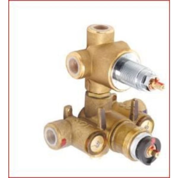 Newport Brass - Rough-In, 3-Way Diverter 1/2" Female Threaded