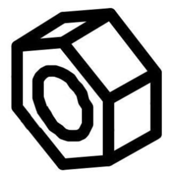 NUT,HEAVY HEX,3/8-16, STEEL, PLAIN