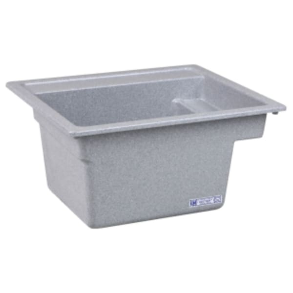 E.L. Mustee & Sons - VECTOR™ (Laundry/Utility Sink) Twilight, Single Bowl Sinks Fiberglass - 25" x 22" x 12-3/4"