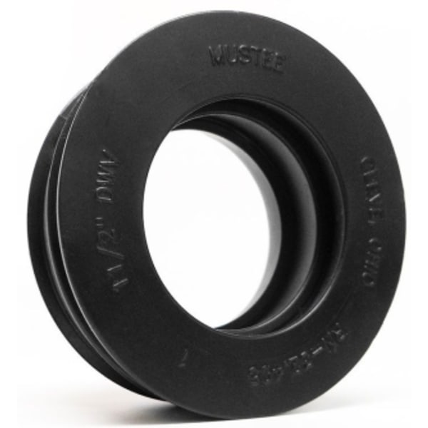 Seal for 1-1/2" Schedule 40 DWV PVC/ABS/Iron Pipe Shower Floor Drain