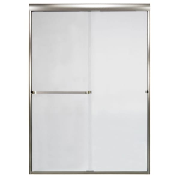 E.L. Mustee & Sons - Stylemate® (Wall & Door Components) , Shower Bases & Walls - By-Pass Door, Adjustable, Frameless ( x x 69")