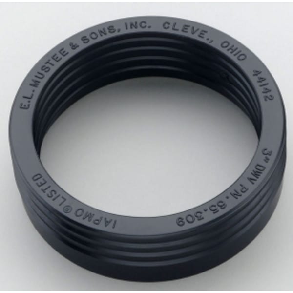 E.L. Mustee & Sons - DURASTONE® (Flange & Stopper) Black -