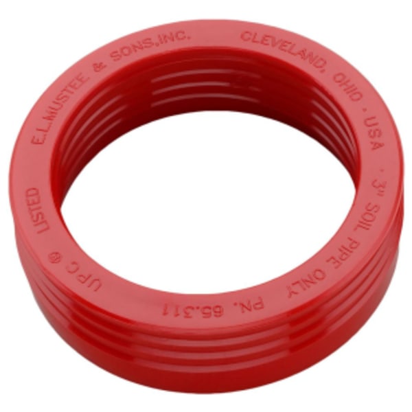 E.L. Mustee & Sons - DURASTONE® (Flange & Stopper) Red -