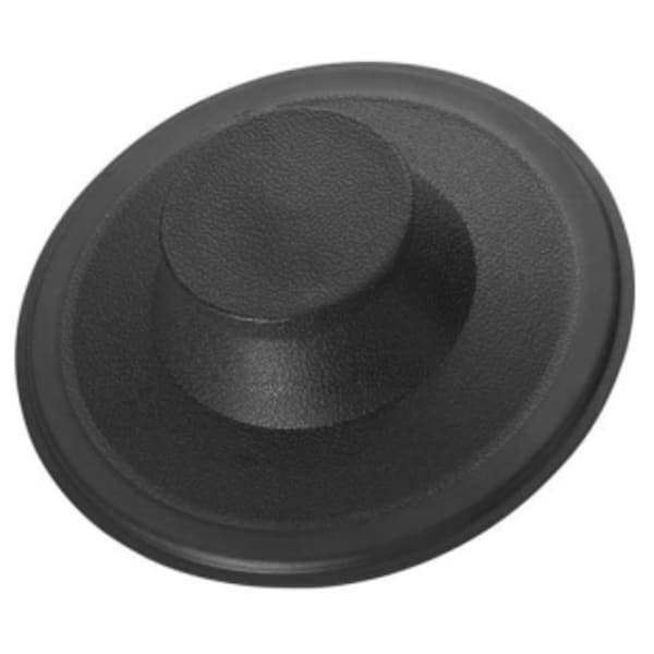InSinkErator - Black, Plastic, Stopper for Sink Drain