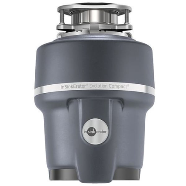 InSinkErator - Evolution Compact® (3/4 HP) Black Enamel/Gray - Continuous Feed