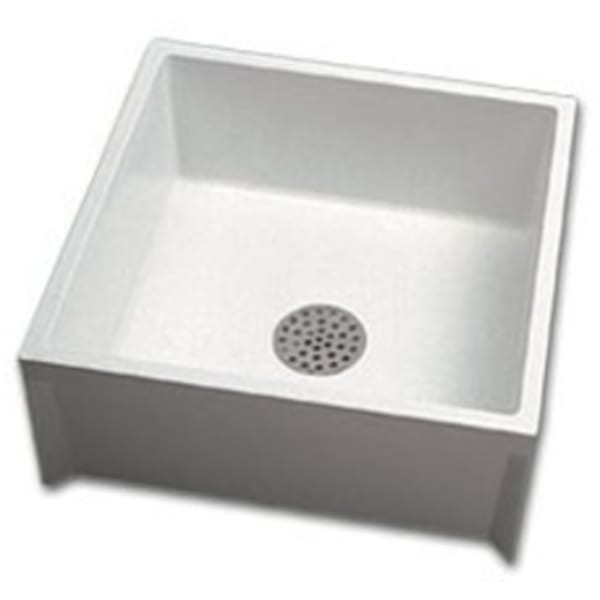 Florestone - (Mop/Service Sink) , Single Bowl Sinks - 24" x 24" x 10"