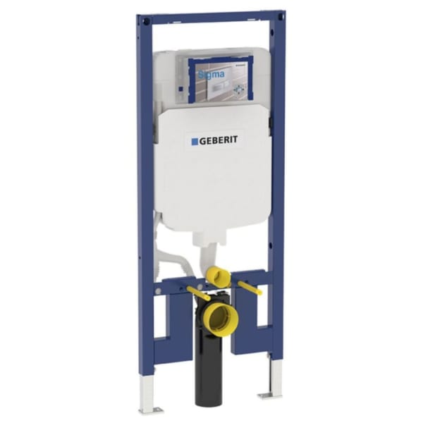 Geberit - 19-3/4" x 47-1/4 to 55", 1.6/0.8 GPF, Carrier Frame with Concealed Tank/Installation and Rough-In Material for Wall Hung Toilet Carrier