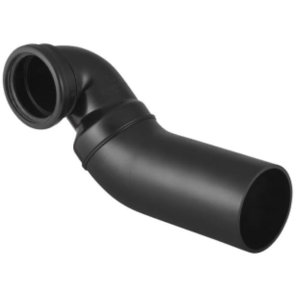 Geberit - HDPE, 90D, Drain Connector for LH Horizontal Drain Duofix Wall Hung Toilet Carrier