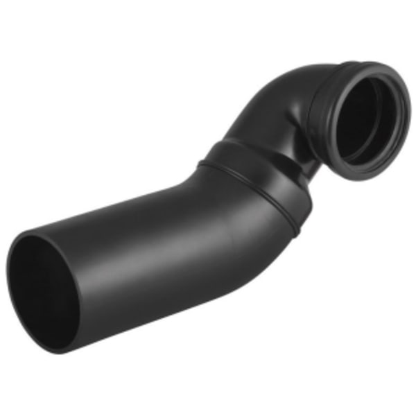Geberit - HDPE, 90D, Drain Connector for RH Horizontal Drain Duofix Wall Hung Toilet Carrier