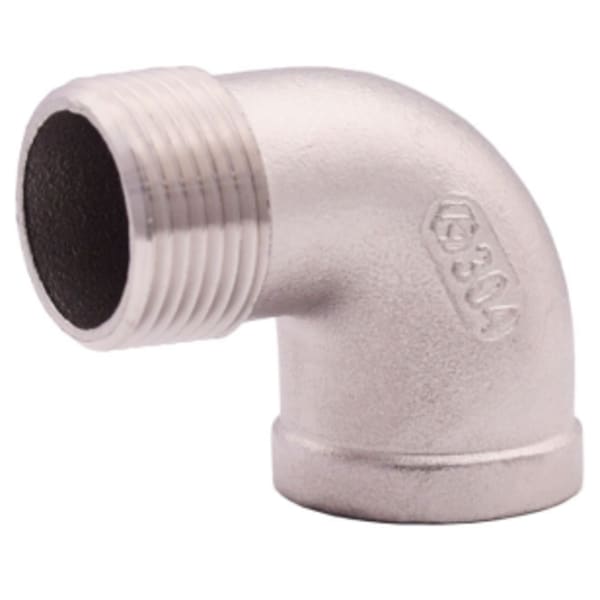 1/8" - 304 Stainless Steel 90 Deg Street Elbow - MNPT x FNPT