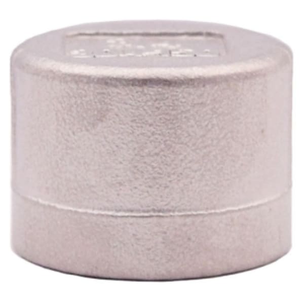 1-1/4" - 304 Stainless Steel Cap - FNPT