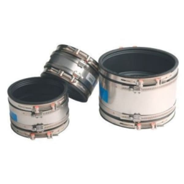 3" to 1-1/2" Cast Iron/Plastic/Copper to Cast Iron/Plastic/Copper Mission Rubber Coupling