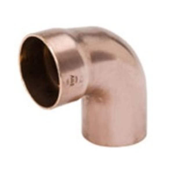 3" Copper Fittings - DWV - 90 Degree Street Elbow Ftg x C