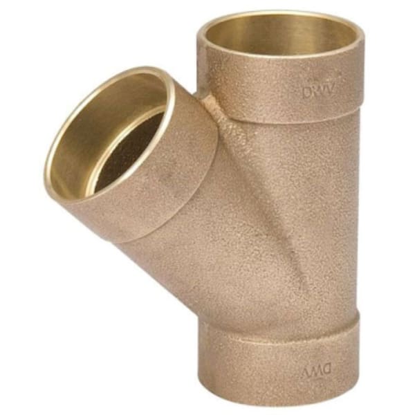 2" x 2" x 1-1/2" Copper Fittings - DWV - Wye C x C x C
