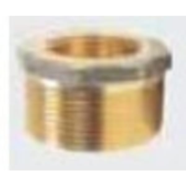 1-1/4" x 1", MPT x FPT, 160 PSI, Bronze, Reducer