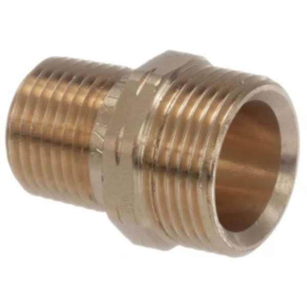 1/2" x 1/2", MPT x SVC, 80/100/160 PSI, Bronze, Straight, Male Adapter