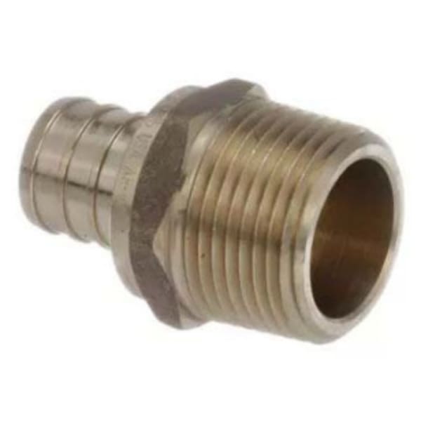 3/8" x 1/2" - (Crimp-MPT) - Male Adapter, PureFlow® Crimp