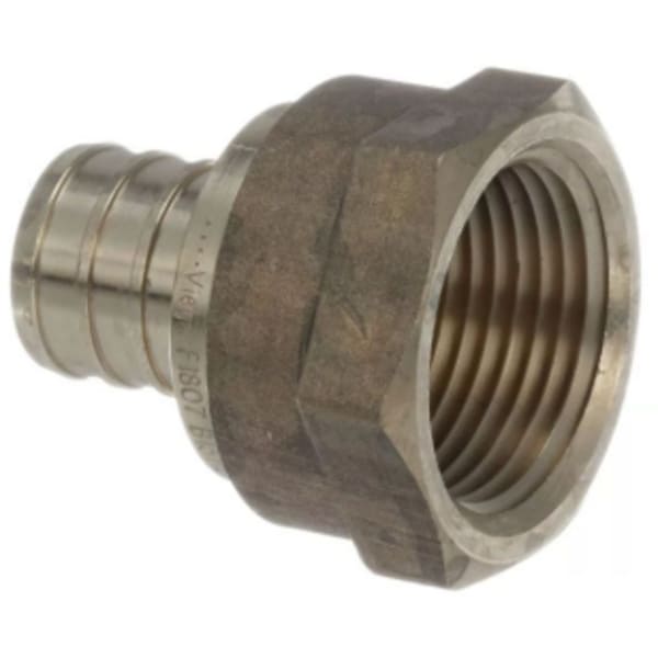 3/8" x 1/2" - (Crimp-FPT) - Female Adapter, PureFlow® Crimp