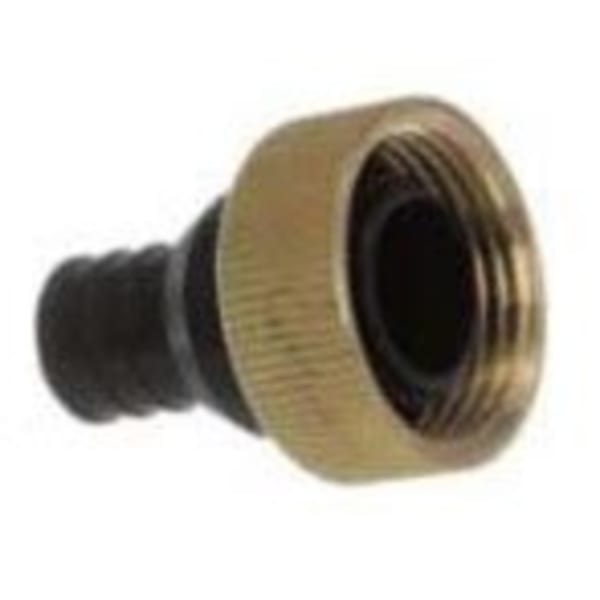 3/4" x 1", PEX Crimp x ManaBloc Supply, 160 PSI, Lead-Free, Polyalloy, Reducing, Adapter