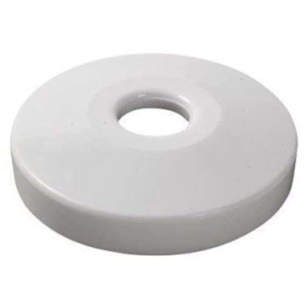 3/8", White, Plastic, Single, Escutcheon for PureFlow PEX Crimp