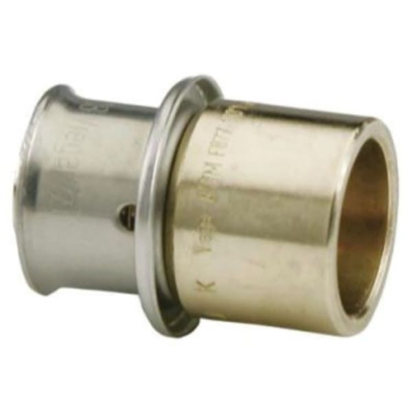 1-1/2" PEX Sweat Adapter (Press x FTG Sweat) - PureFlow® Press (Brass)