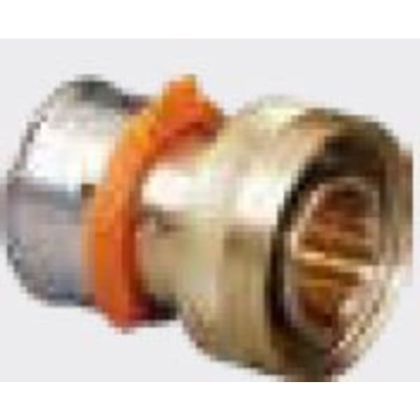 3/4" x 1", PEX Press x ManaBloc Supply, 100/160 PSI, Lead-Free, Bronze, Reducing, Adapter