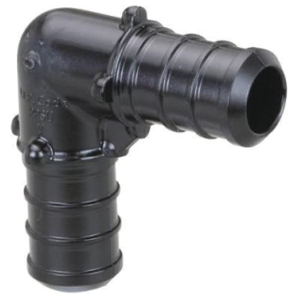 1/2" x 1/2" - (Crimp-Crimp) - 90 Deg Elbow, PureFlow® Crimp