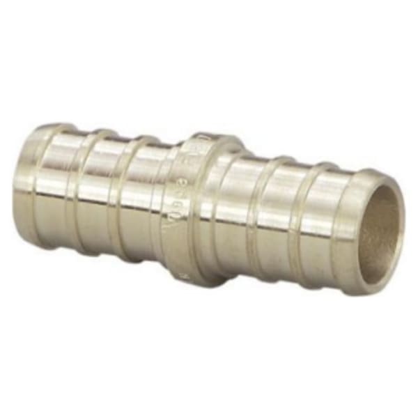 3/4" x 1/2" PEX Reducing Coupling (Crimp(F1807))  - PureFlow® Crimp (Brass)