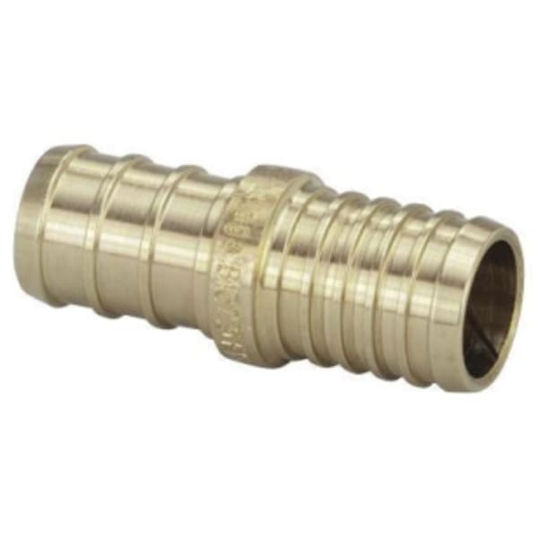 1/2" PEX Poly Adapter (Crimp x PB) - PureFlow® Crimp (Brass)