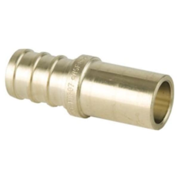 1" PEX Sweat Adapter (PureFlow Crimp x FTG Sweat) - PureFlow® Crimp (Brass)