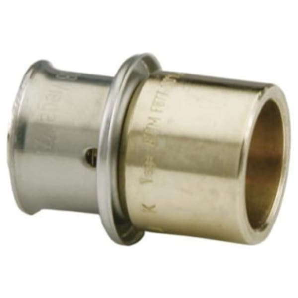 1-1/4" PEX Sweat Adapter (Press x FTG Sweat) - PureFlow® Press (Brass)