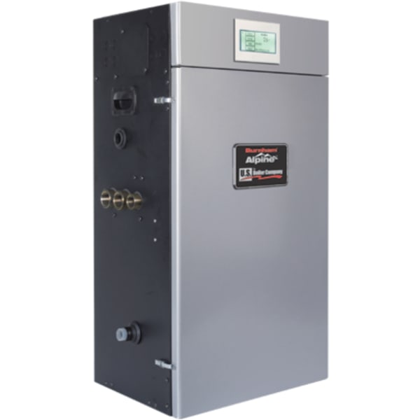 Alpine - 105,000 BTU Input - Water Tube Boiler, 95% efficient, includes Grundfos Pump - Elevation Range 0-2000'