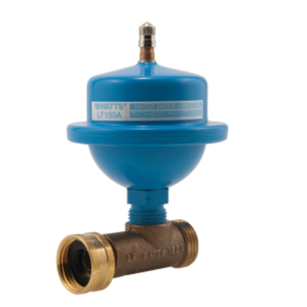 3/4" Lead Free Water Hammer Arrestor With Hose Thread Adapter