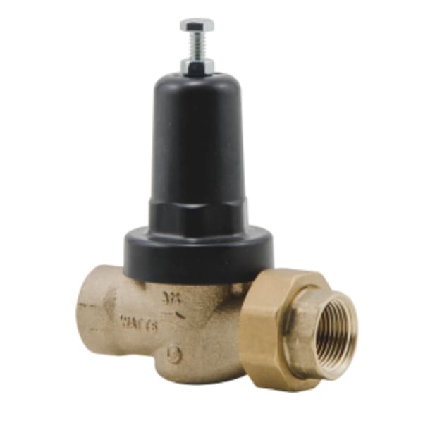 3/4" Lead Free Water Pressure Reducing Valve, Threaded"let and Union Outlet Connections