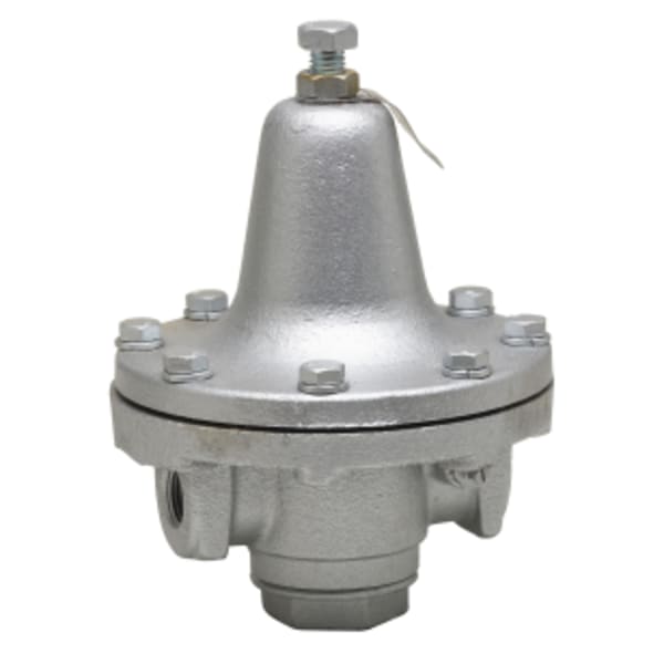 1" Iron Process Steam Pressure Regulator, Tight Seating, Reduced Pressure Range 30 to 150 psi, PTFE Valve Disc