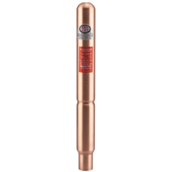 3/4" Lead Free Water Hammer Arrestor, Solder End Connection, Unit Size B