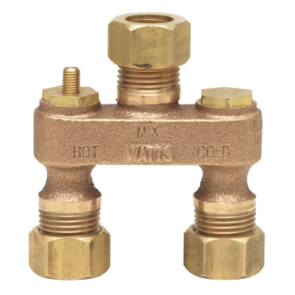 1/2" Cast Brass Anti-Sweat Valve For Water Closet