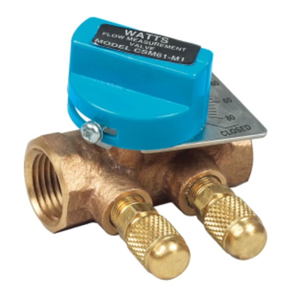 1" Flow Measurement Valve, Thread Connections