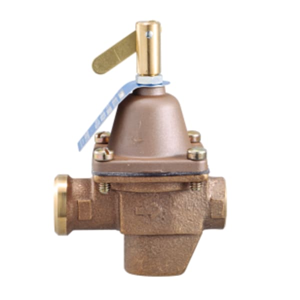 1/2" Bronze High Capacity Feed Water Pressure Regulator, NPT Threaded"let
