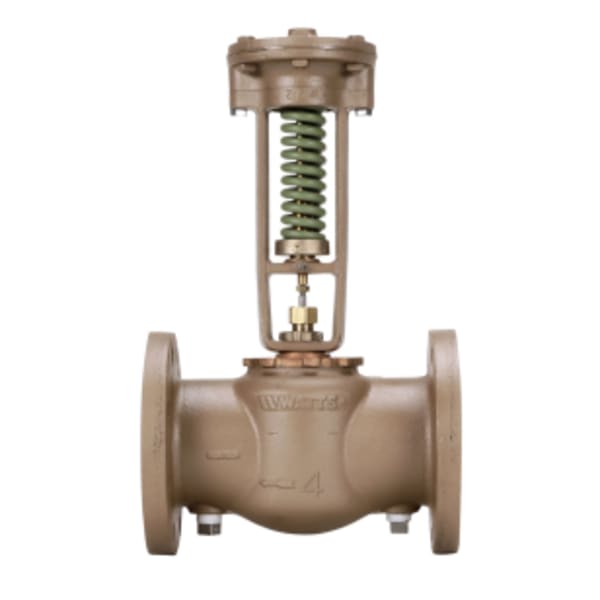 4" Lead Free Flanged High Capacity Water Pressure Adjustable Reducing Valve, 25-100 psi, Model 210